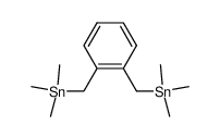 α,alpha'.-bis(trimethylstannyl)-o-xylene结构式