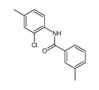 N-(2-Chloro-4-Methylphenyl)-3-Methylbenzamide Structure