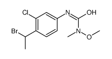 3-[4-(1-bromoethyl)-3-chlorophenyl]-1-methoxy-1-methylurea结构式