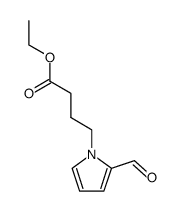 ethyl 4-(2-formyl-1H-pyrrol-1-yl)butanoate结构式