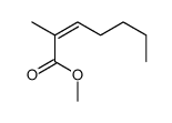 methyl 2-methylhept-2-enoate结构式