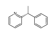 (R)-(-)-2-(1-phenylethyl)pyridine Structure