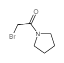 Pyrrolidine, 1-(bromoacetyl)- (6CI,9CI) structure