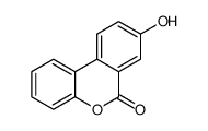 6H-Dibenzo[b,d]pyran-6-one, 8-hydroxy Structure