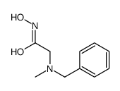 2-[benzyl(methyl)amino]-N-hydroxyacetamide结构式