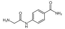 Benzamide, 4-[(2-aminoacetyl)amino]- Structure
