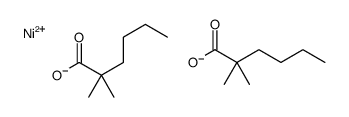 dimethylhexanoic acid, nickel salt Structure