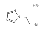 1-(2-Bromoethyl)-1H-1,2,4-triazole hydrobromide structure