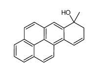 7-methyl-8H-benzo[a]pyren-7-ol结构式