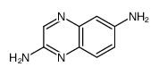 quinoxaline-2,6-diamine结构式