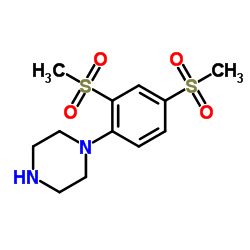 1-[2,4-Bis(methylsulfonyl)phenyl]piperazine picture