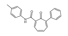 2-Phenyl-tropon-carbonsaeure-(7)-p-toluidid结构式