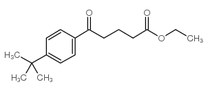 ETHYL 5-(4-T-BUTYLPHENYL)-5-OXOVALERATE结构式