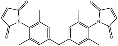 4,4- BISMALEIMIDO-3,35,5-TETRAMETHYLDIPHENYLMETHANE(DMX/BMI) Structure