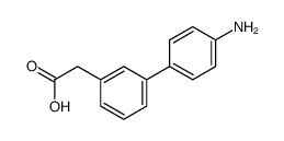 2-(4'-amino-[1,1'-biphenyl]-3-yl)acetic acid Structure