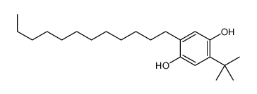 2-tert-butyl-5-dodecylbenzene-1,4-diol Structure