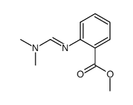 Benzoic acid, 2-[[(dimethylamino)methylene]amino]-, methyl ester (9CI) structure