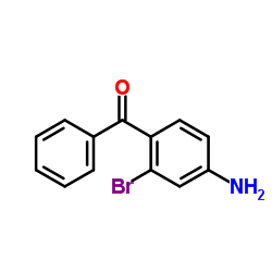 (4-Amino-2-bromophenyl)(phenyl)methanone Structure