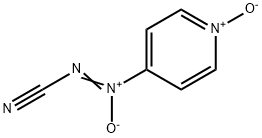 2-[(Pyridine 1-oxide)-4-yl]diazenecarbonitrile 2-oxide structure