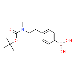 4-[2-(N-BOC-N-Methyl)aMinoethyl]phenylboronic acid picture