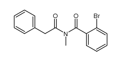 2-bromo-N-methyl-N-(2-phenylacetyl)benzamide Structure