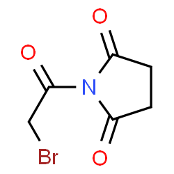 2,5-Pyrrolidinedione, 1-(bromoacetyl)- (9CI) Structure