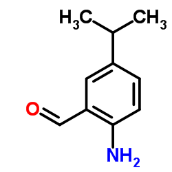 2-Amino-5-isopropylbenzaldehyde structure