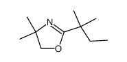 2-tert-pentyl-4,4-dimethyl-4,5-dihydrooxazole结构式