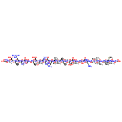 Amyloid β-Protein (1-38) trifluoroacetate salt structure