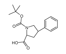 顺式-4-苯基-1,2-吡咯烷二羧酸1-叔丁酯图片