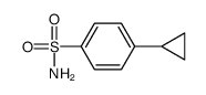 Benzenesulfonamide, 4-cyclopropyl- (9CI) Structure