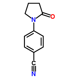 4-(2-OXOPYRROLIDIN-1-YL)BENZONITRILE Structure