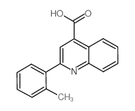 2-(2-甲基苯基)喹啉-4-羧酸图片