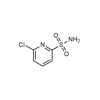 6-氯吡啶-2-磺酰胺结构式