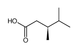 (S)-(-)-3,4-dimethylpentanoic acid结构式