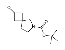 tert-butyl 2-oxo-6-azaspiro[3.4]octane-6-carboxylate Structure