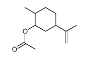 (+)-dihydrocarvyl acetate, mixture of isomers structure