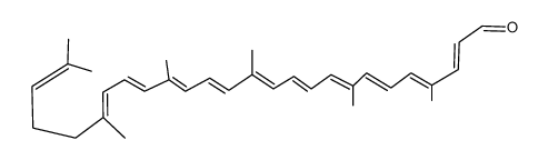 apo-6'-lycopenal Structure