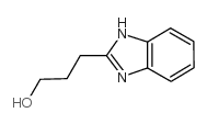 2-(3-hydroxypropyl)benzimidazole Structure