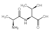 (2S,3R)-2-((S)-2-氨基丙烷基)-3-羟基丁酸结构式