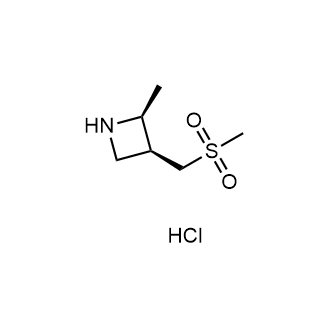 (2S,3S)-2-甲基-3-((甲基磺酰基)甲基)氮杂环丁盐酸盐图片