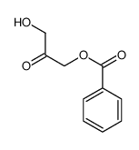 (3-hydroxy-2-oxopropyl) benzoate Structure