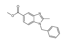 methyl 1-benzyl-2-methyl-1H-benzo[d]imidazole-5-carboxylate picture