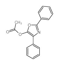 5-Oxazolol,2,4-diphenyl-, 5-acetate picture