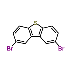 2,8-Dibromodibenzothiophene Structure