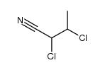 2,3-dichlorobutanenitrile结构式