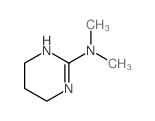 N,N-dimethyl-1,4,5,6-tetrahydropyrimidin-2-amine structure