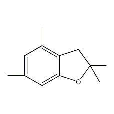 2,3-二氢-2,2,4,6-四甲基苯并呋喃结构式