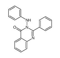 3-anilino-2-phenylquinazolin-4-one Structure