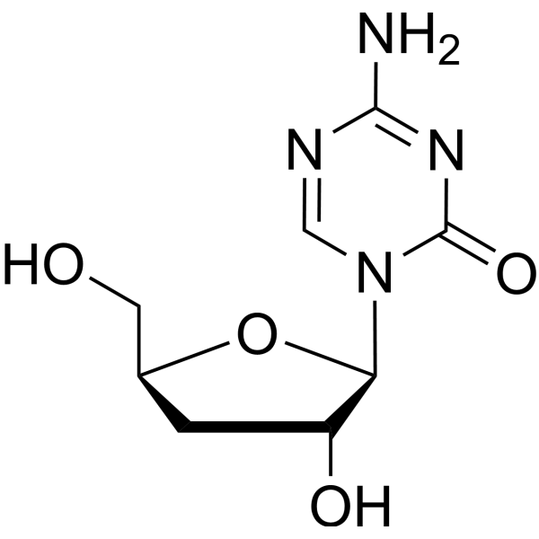 5-Aza-3’-deoxycytidine结构式